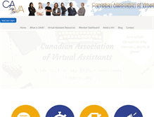Tablet Screenshot of canadianava.org